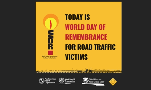 Obilježavanje svjetskog dana sjećanja na žrtve saobraćajni nezgoda (WDoR)